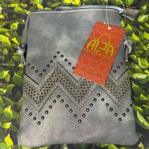 Women's Stylish Gray Crossbody Bag